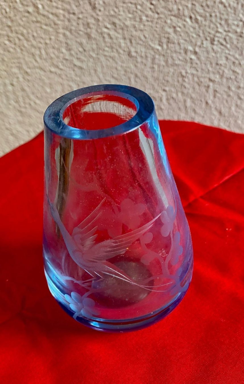 Vasi & Recipienti: VASE BLEU OISEAU – Usato da Losone venduto da courrier 5