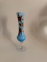 Wunderschöne vintage italienische Opalinglas-Vase 