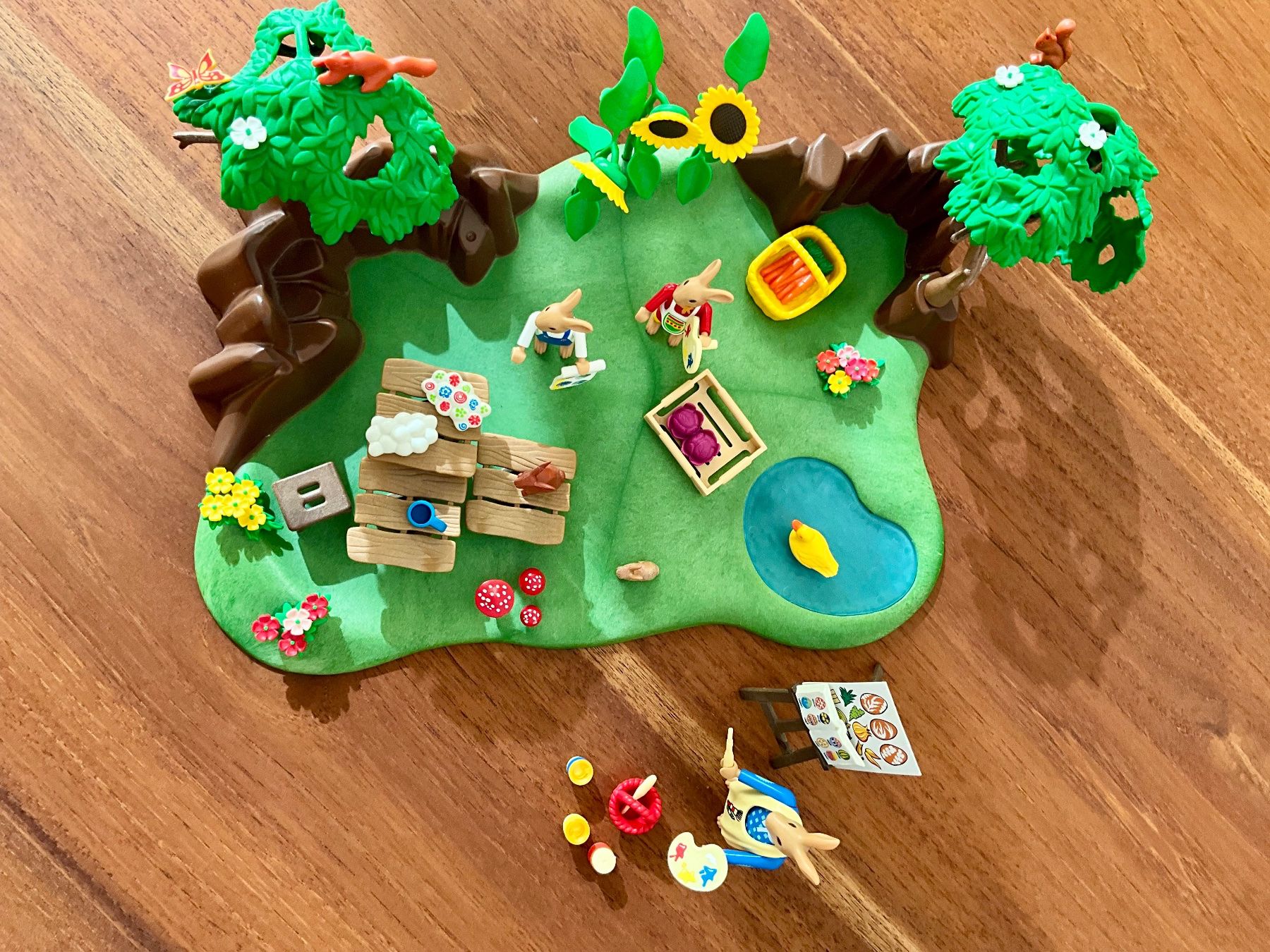 Playmobil Giocattoli: Playmobil Bunny Spring Workshop (4450) – Usato da Davos Clavadel venduto da panorama01 2