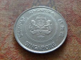 SINGAPOUR  10  Cents  1991  (P)