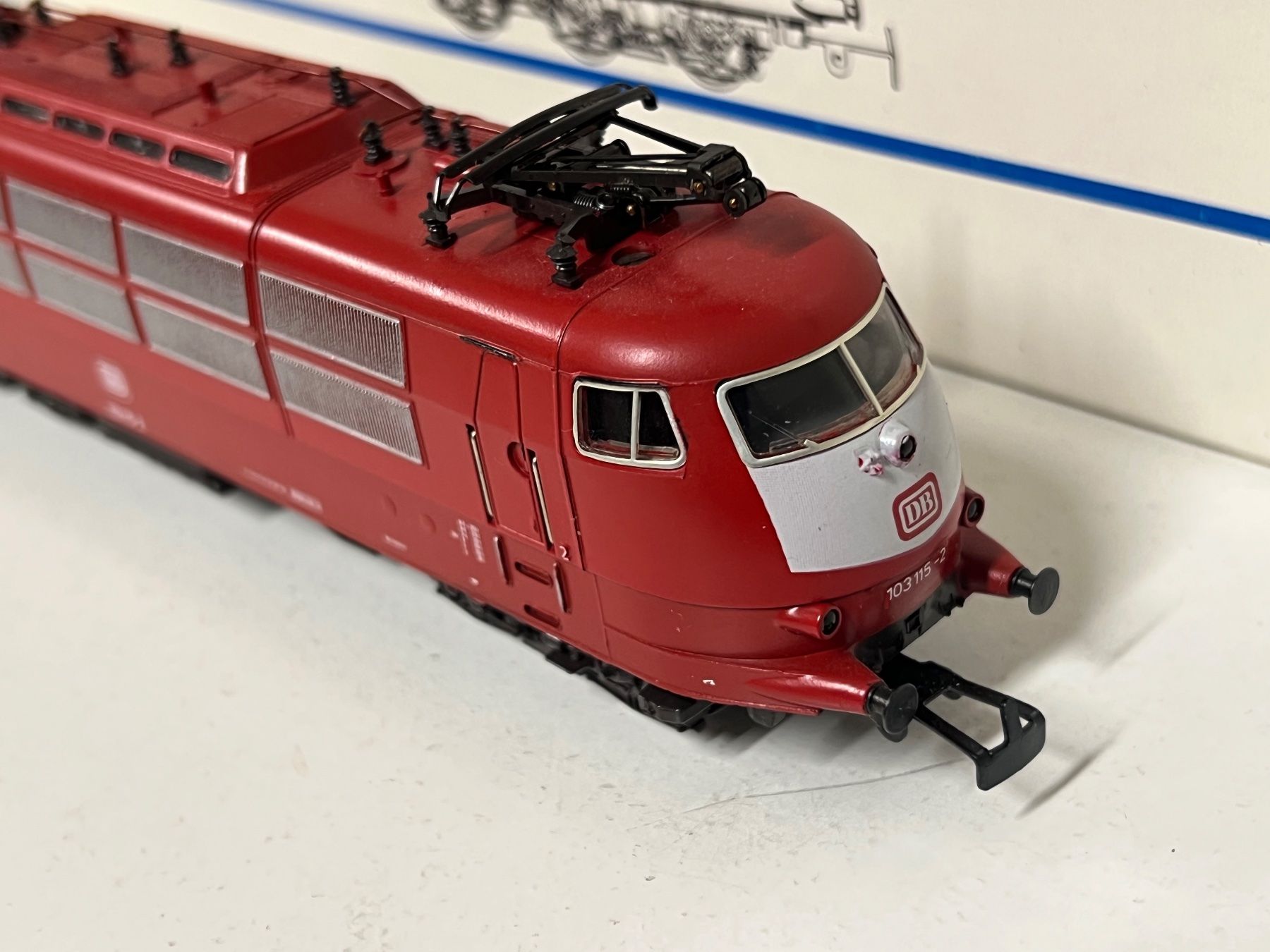 Märklin Modellini di ferrovie: Märklin 3358 BR 103   H0 AC ANALOG – Usato da Neuenhof venduto da ludovicco 4