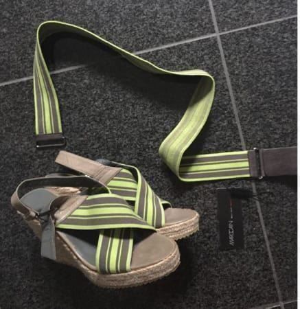 Marc Cain Chaussures femmes: Marc Cain Wedges mit Muster Gr 39 – Neuf (Voir description) à Volketswil par praxis12 3