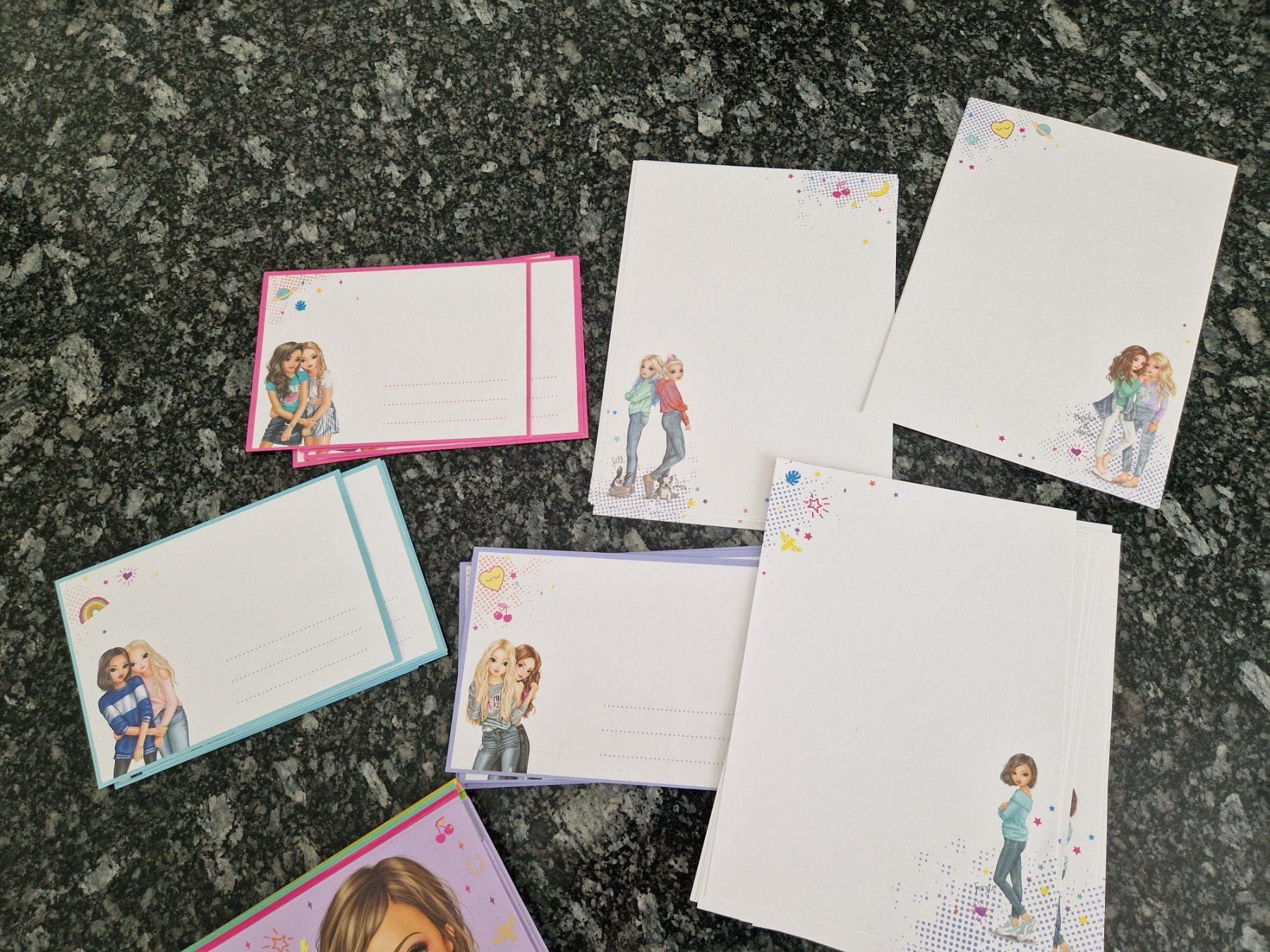 Papiere: Briefpapier-Set "TopModel" – Neu (gemäss Beschreibung) aus Mezzovico von maemy 3