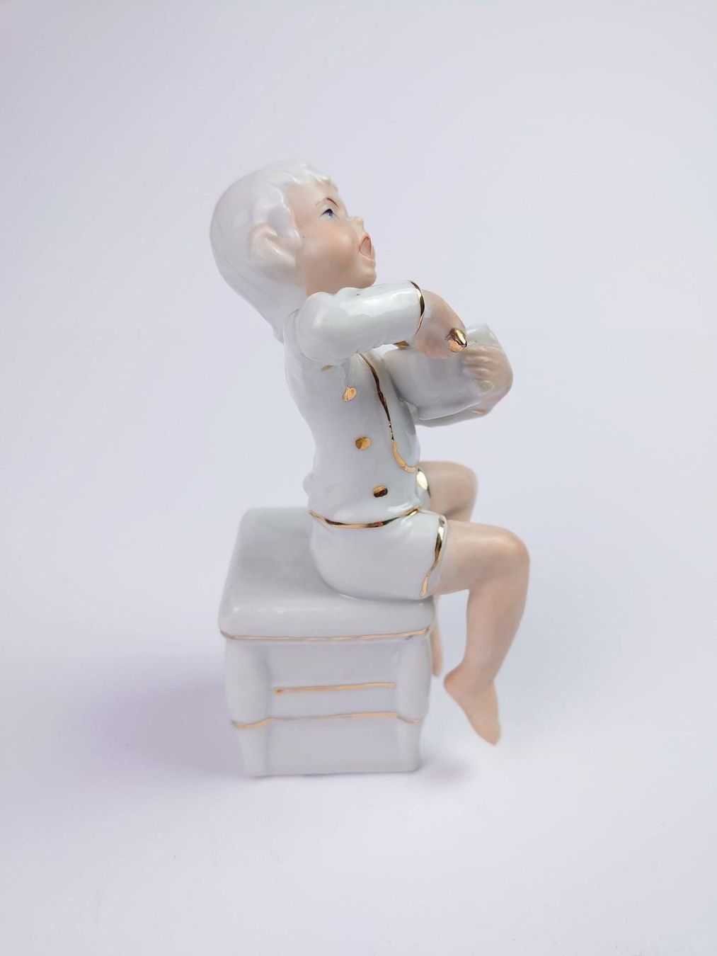 Statuette: Porzellan Figur Bäckerjunge – Usato da Zürich venduto da mobilix 4