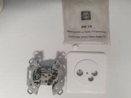 Wisi Dose DD11 Antennendose Tv Anschlussdose