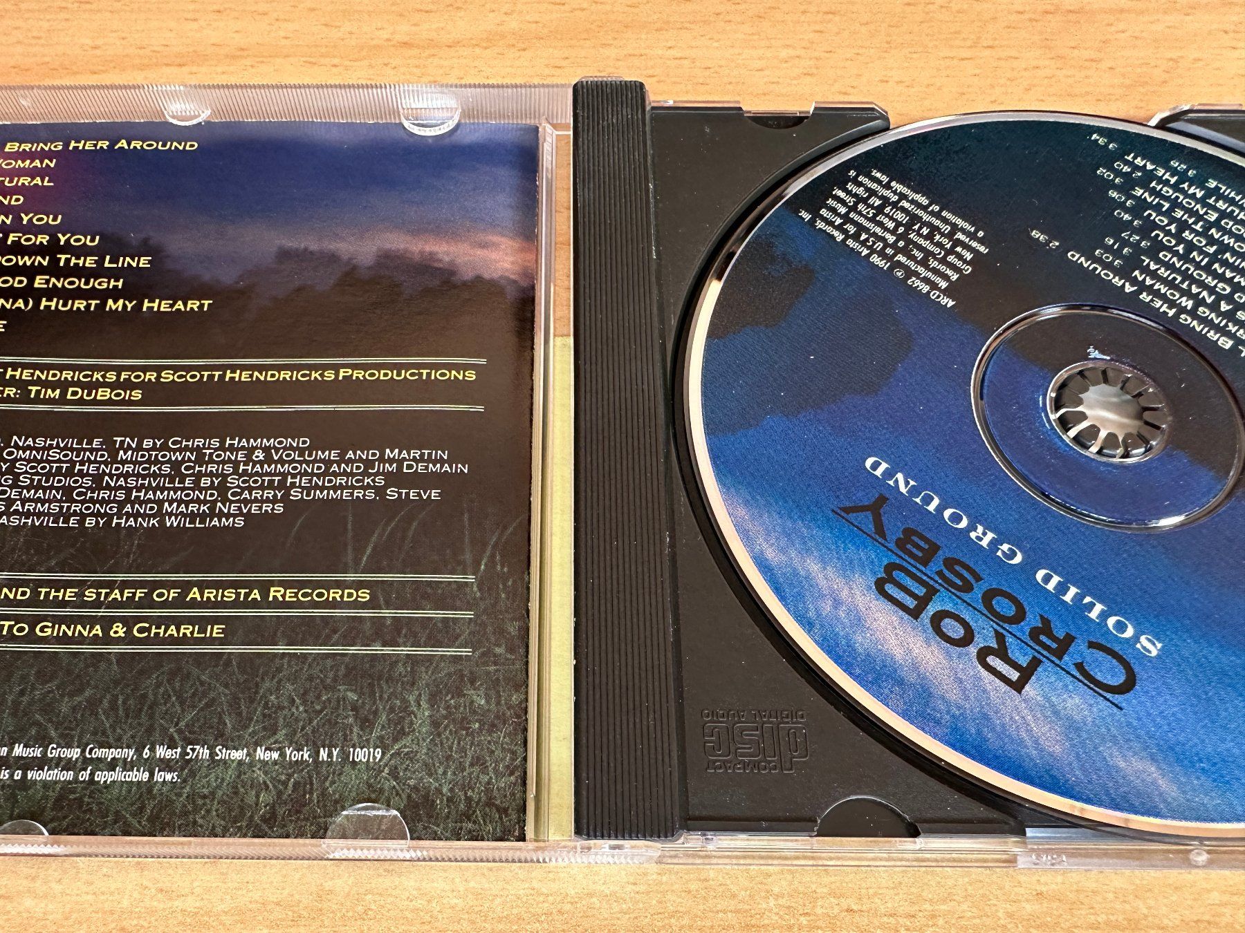 CD: Rob Crosby – Solid Ground – Usato da Rikon im Tösstal venduto da Alpenmutz 2