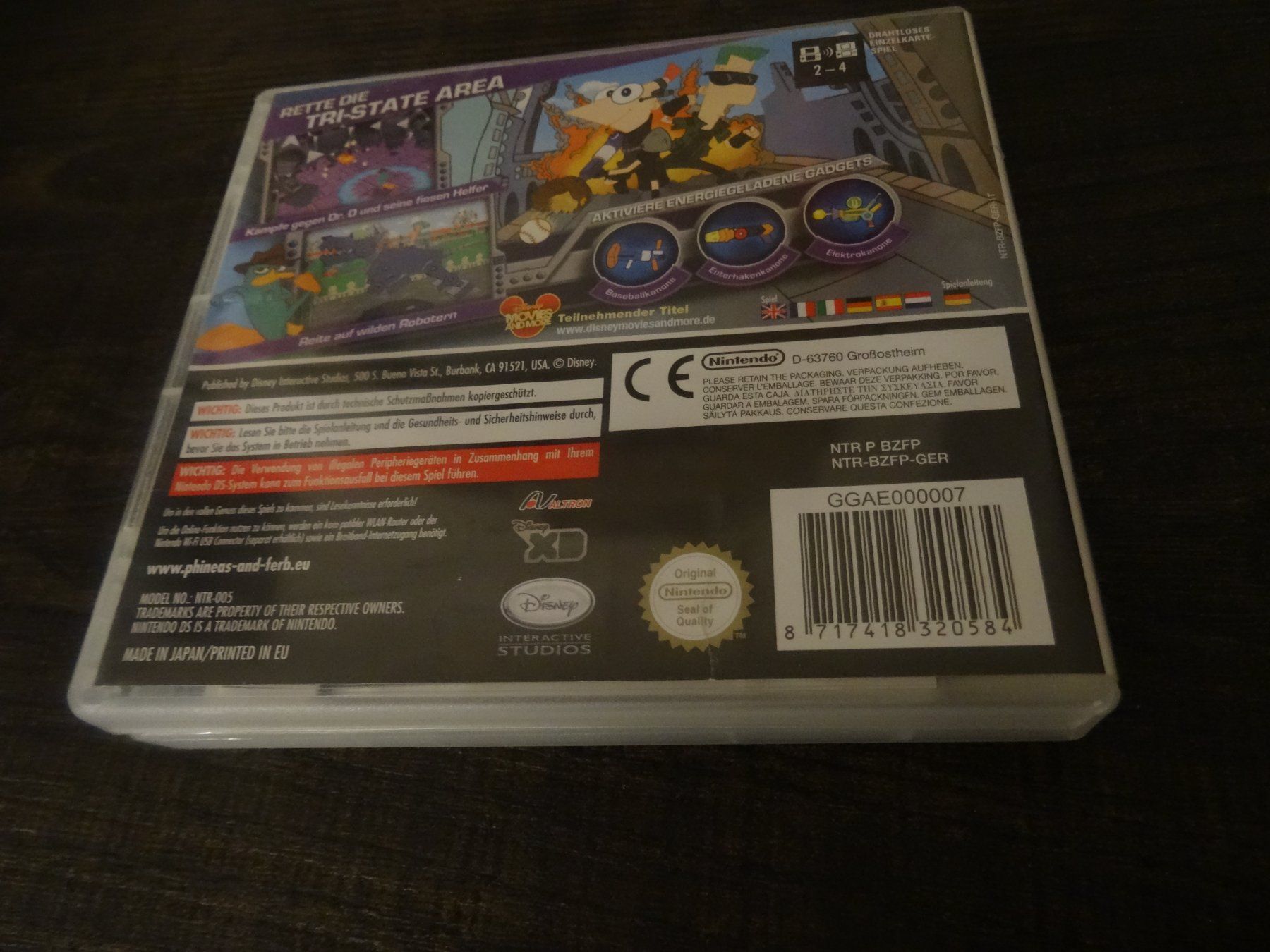 Nintendo Giochi: Phineas und Ferb - Quer durch die 2Dimension DS – Usato da Olten venduto da Disc-Ausverkauf 2
