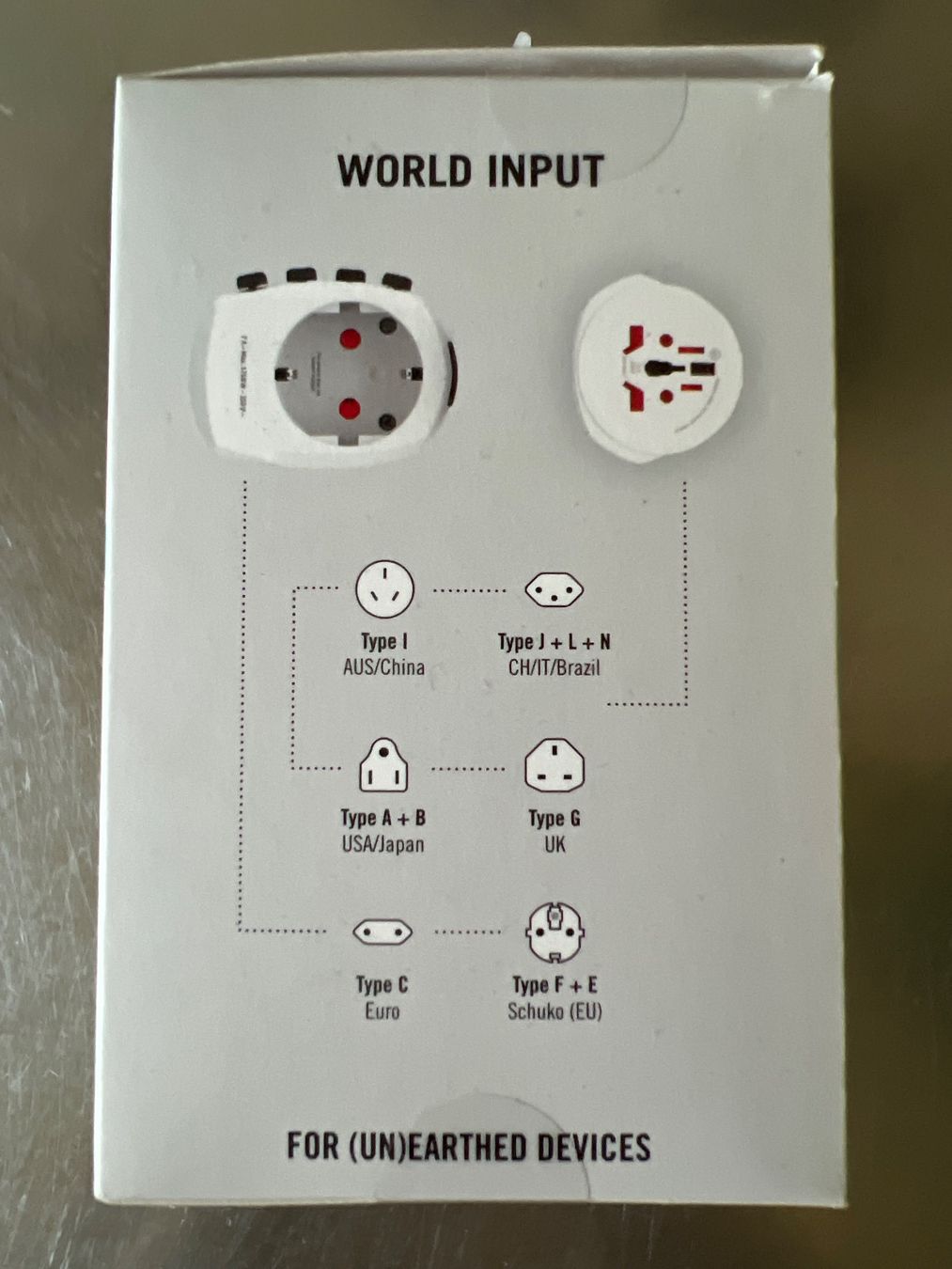 Unità & Adattatore: Weltreisestecker – Nuovo e nell'imballaggio originale da Zürich venduto da rotersand09 1