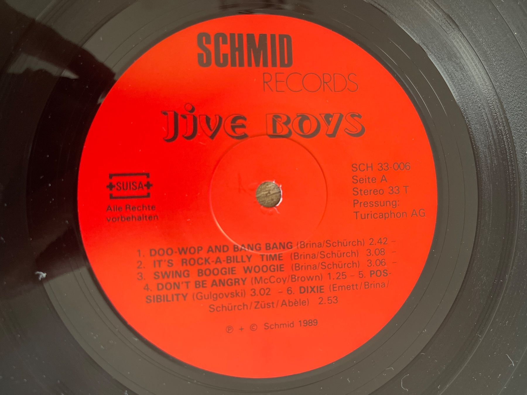 Dischi in vinile: A15/Jive Boys – Usato da Frutigen venduto da Philippe_jsp 2