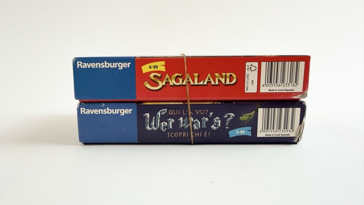Ravensburger Giochi: Ravensburger Sagaland & Wer war's Brettspiele 2 Stk. – Usato da Schaffhausen venduto da Alinas-Kinderwelt 1
