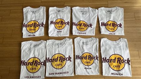 8x Hard Rock Cafe T-Shirts XS/S