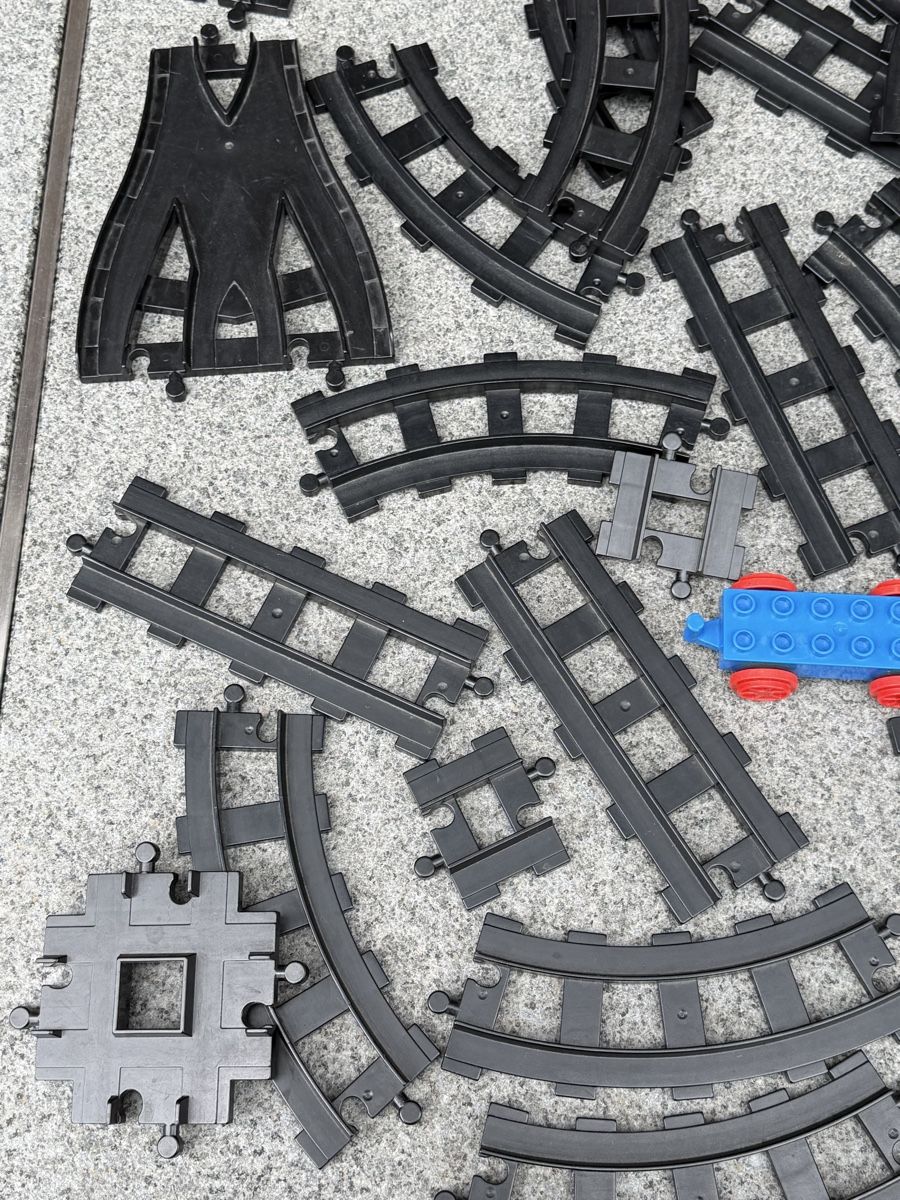 Lego Kit di costruzioni: Original Lego Duplo Eisenbahn Schienen – Usato da Deitingen venduto da Himhip 3
