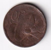 Italien 10 centesimi 1927s
