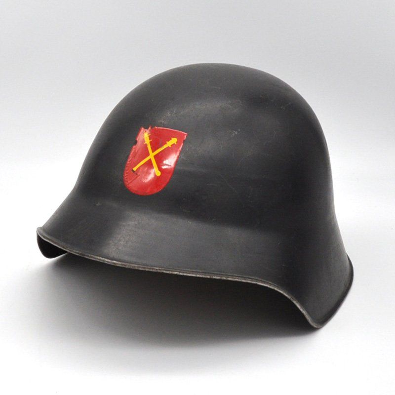 Pompieri: Stahlhelm Modell 40/63 Feuerwehr – Usato da Uerkheim venduto da fabulafero