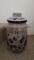Keramik Rumtopf mit Deckel