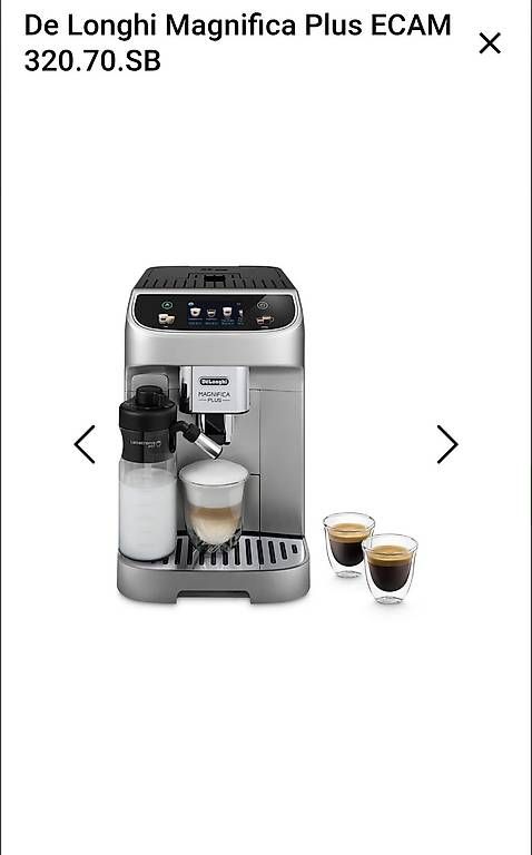 Kaffeemaschinen & Espressomaschinen: Kaffemaschine Delonghi Magnifica Plus – Gebraucht aus St. Gallen von ism_z7k9 2