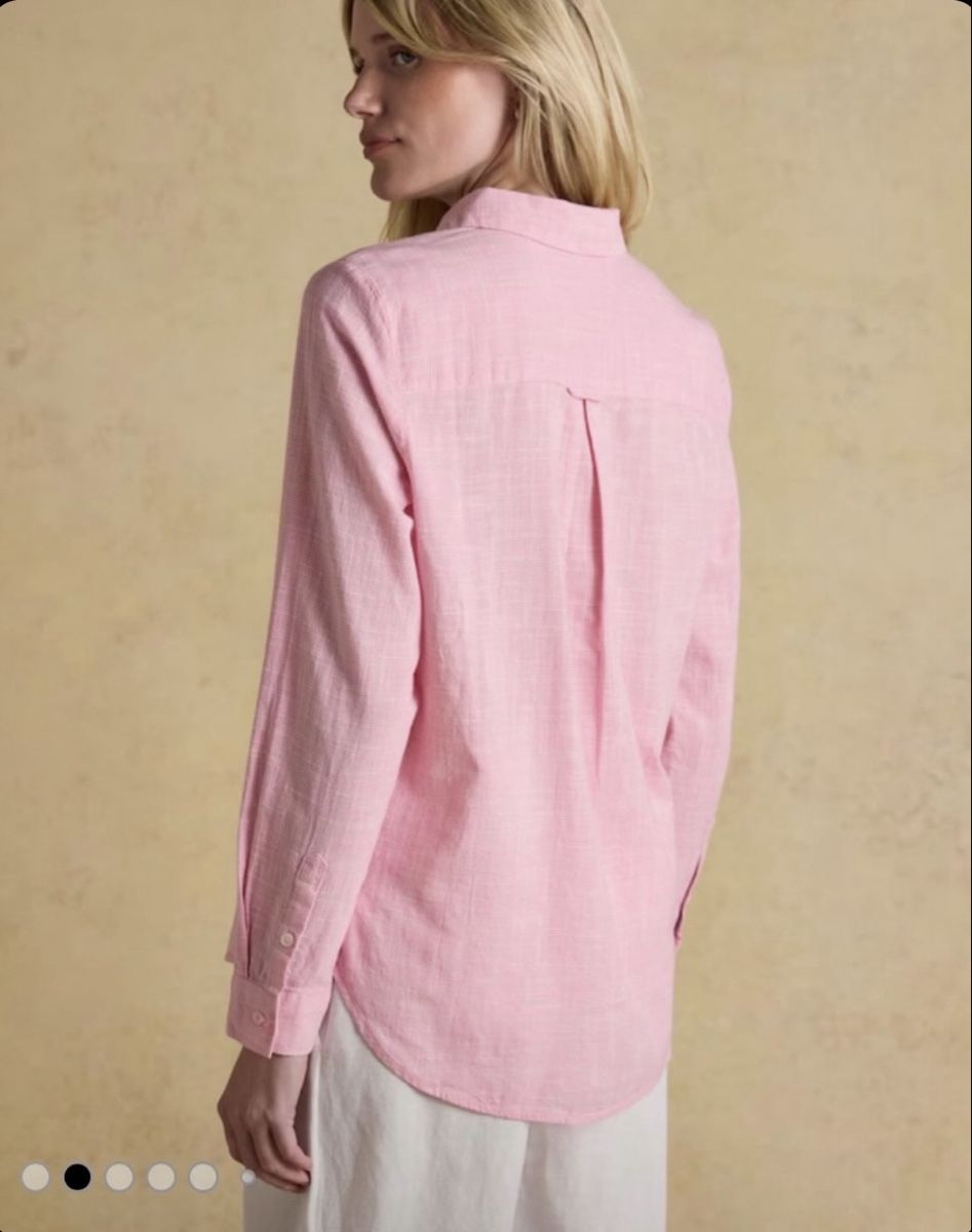 Chemisiers: PINK LINEN SHIRT – Neuf (Voir description) à Puplinge par yav_9r9f 3