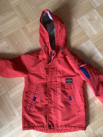 Next Red Winter Coat, Size 3-4 years old, 104cm
