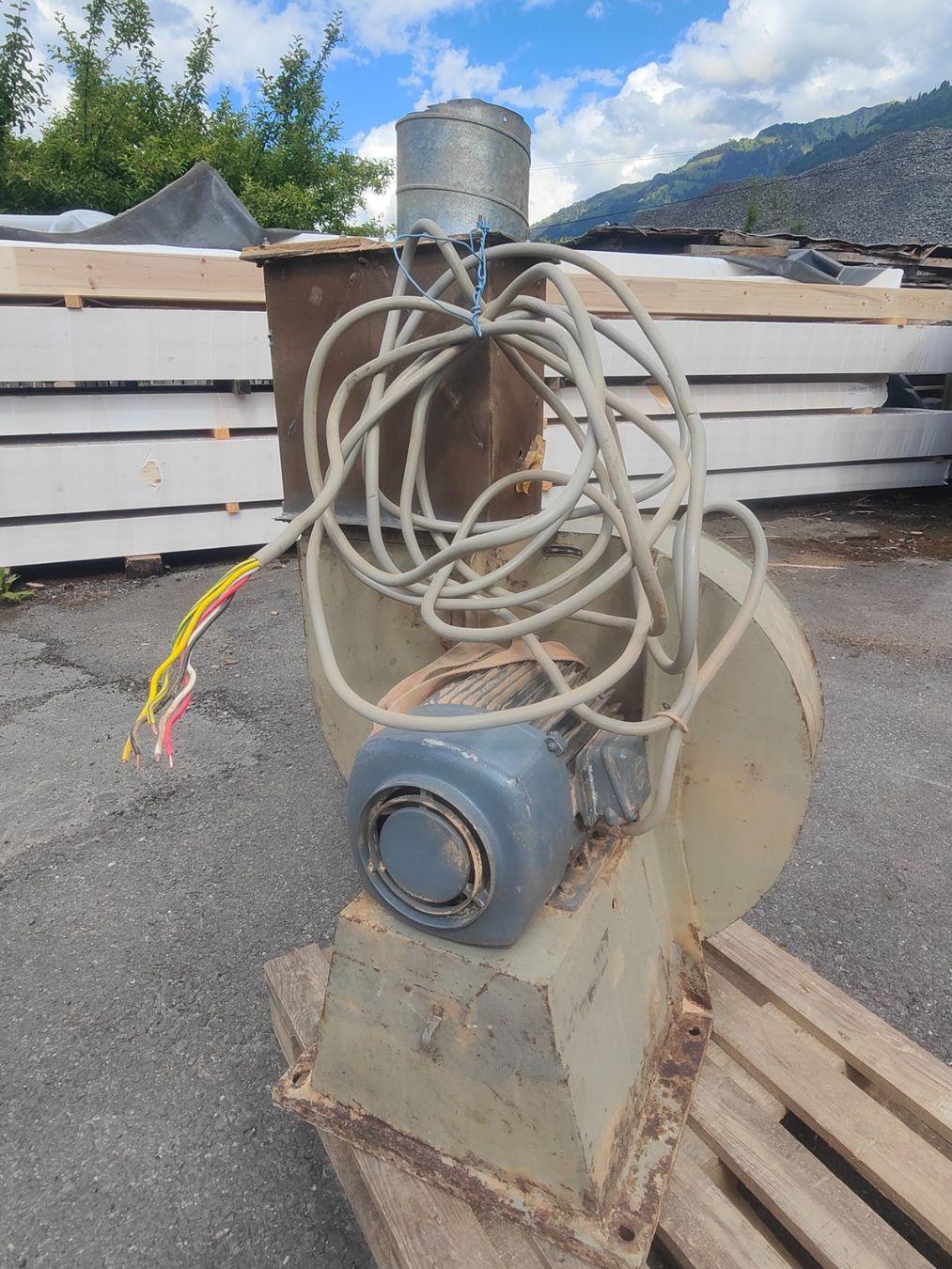Tutte le macchine: Sagmehl‑Späne‑Ventilator – Usato da Giswil venduto da Ssabinee 1