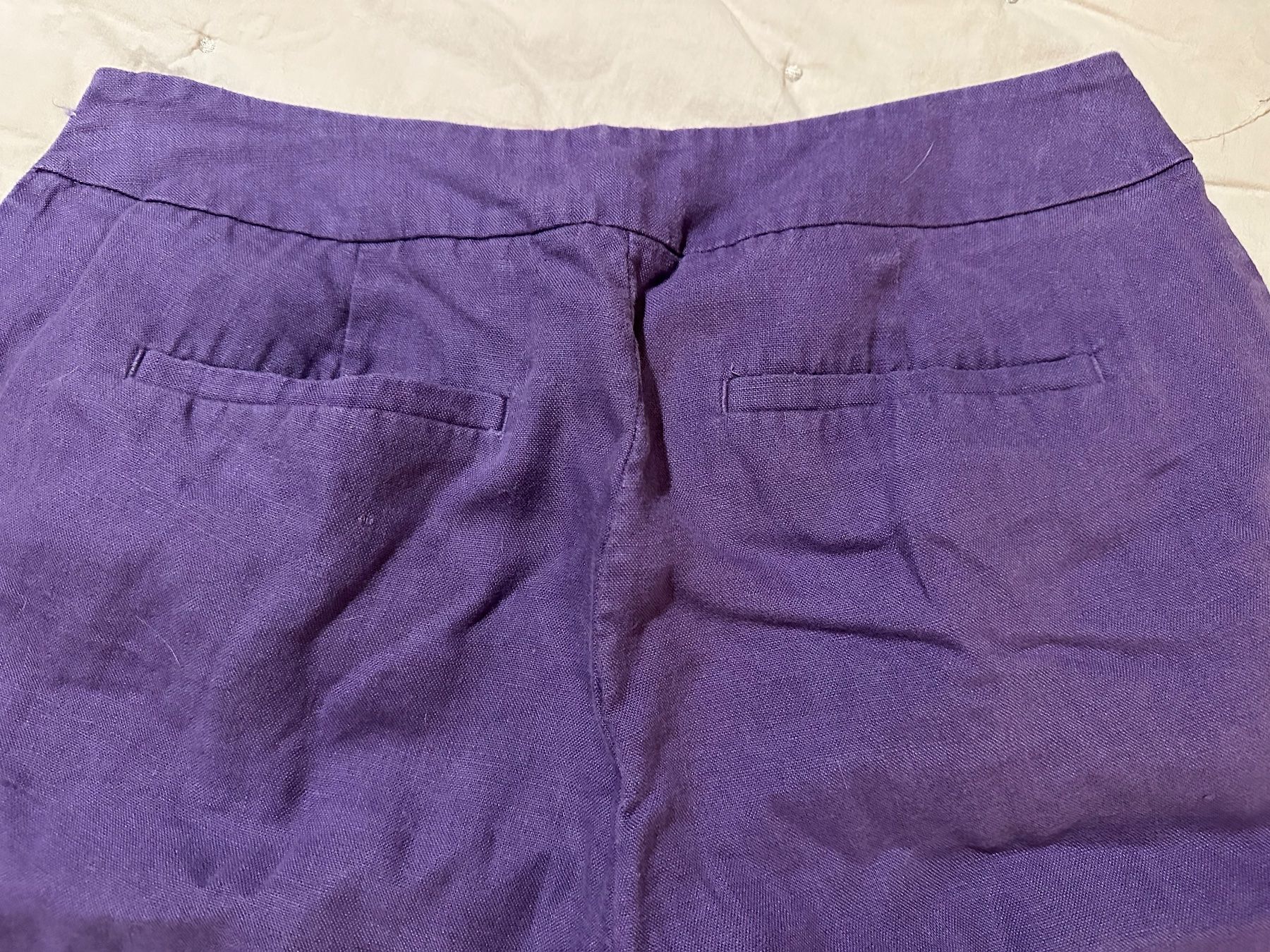 Stefanel Pantaloni: Pantalon ample en lin t.40 – Usato da Sion venduto da DayJenn 5