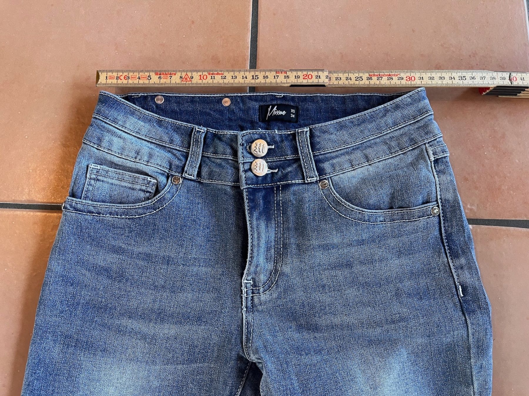Jeans: Jeans Missue Taille 34 - XS – Neuf (Voir description) à Eclépens par meegogeem 1