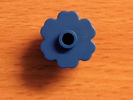 Lego - Pièce de rechange - 1x bleu - en forme de "T"