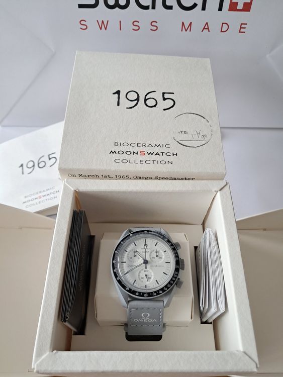Swatch Orologi: Swatch x Omega Moonswatch 1965 – Nuovo e nell'imballaggio originale da Niederhasli venduto da zvb_fgn2 4