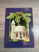 Weihnachtskarte 2002 mit Briefmarken - Rarität! Sammler 49