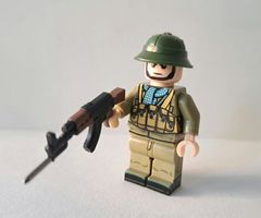 Brick Minifigur Vietnamese Soldier Vietnam War #5