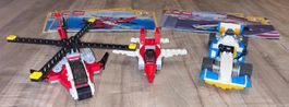 ☼ LEGO Creator 3x Set 6741/31057/31072 Jet / Helikopter / F1