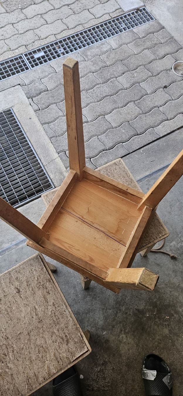 Sgabelli: 3x Holzhocker – Usato da Belp venduto da Ginus85 4
