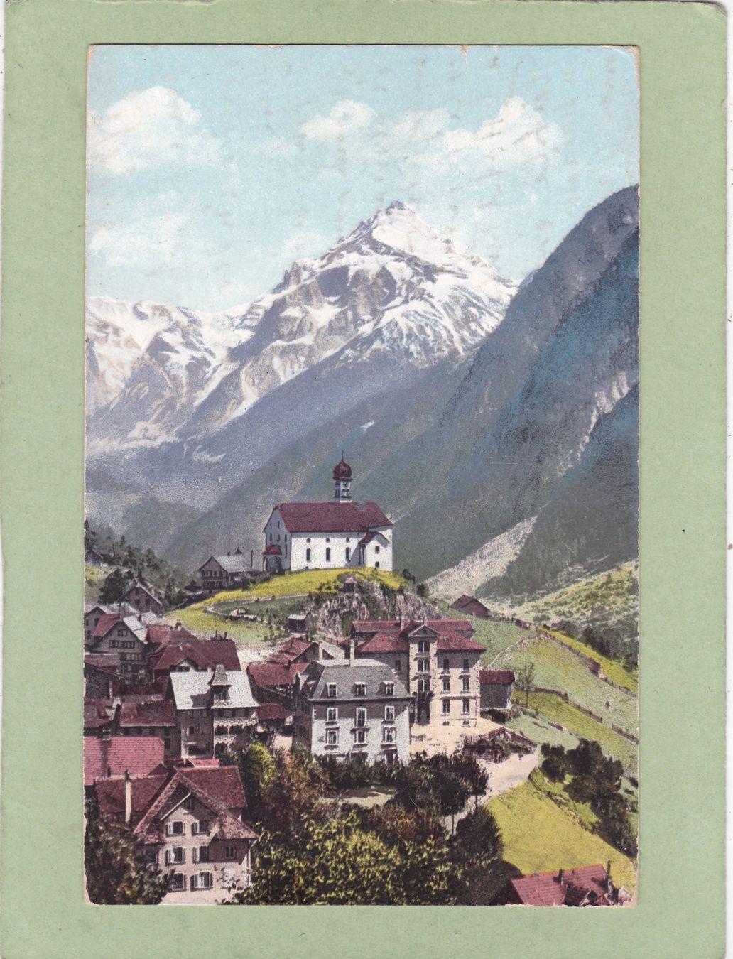 Cartes postales: Wassen und die Windgälle 1908 – D'occasion à Herisau par Lisegrat2008