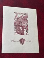Tschechoslowakei Briefmarke, 5 Kčs, Praha Hrad, Top!