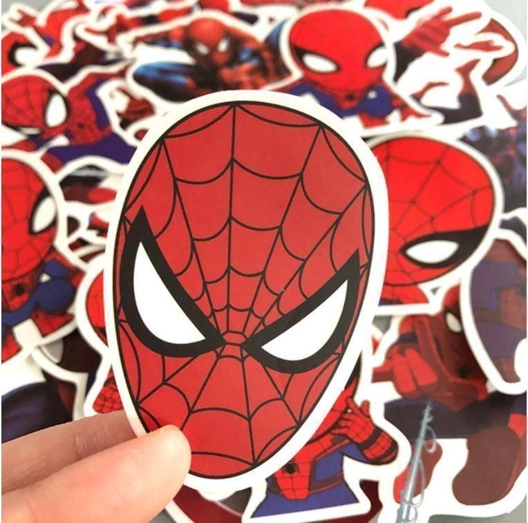 Sticker: Spiderman Marvel Comic Spinne DVD Aufkleber 35 tl Stickerset – Nuovo e nell'imballaggio originale da Dättlikon venduto da easythings 3