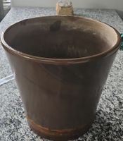 Blumentopf Keramik braun Ø 30cm guter Zustand