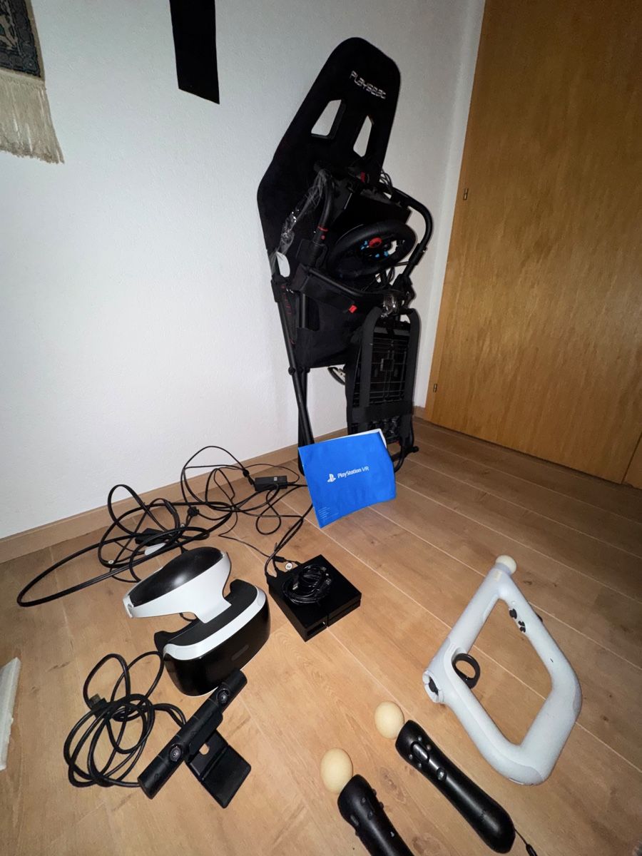 Giochi: Ensemble de jeu PS VR et simulateur de coursePlaysation: par – Usato da Sonceboz-Sombeval venduto da ant_255y