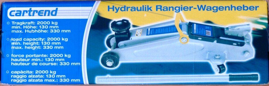 Alle Werkzeuge: Hydraulik-Wagenheber Cartrend 2t – Gebraucht aus Jona von LWF01