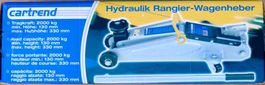 Hydraulik-Wagenheber Cartrend 2t