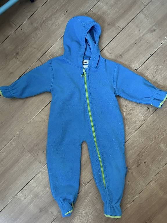 Strampler: Fleeceoverall PlayShoes 80 – Gebraucht aus Seon von Aberhallo3