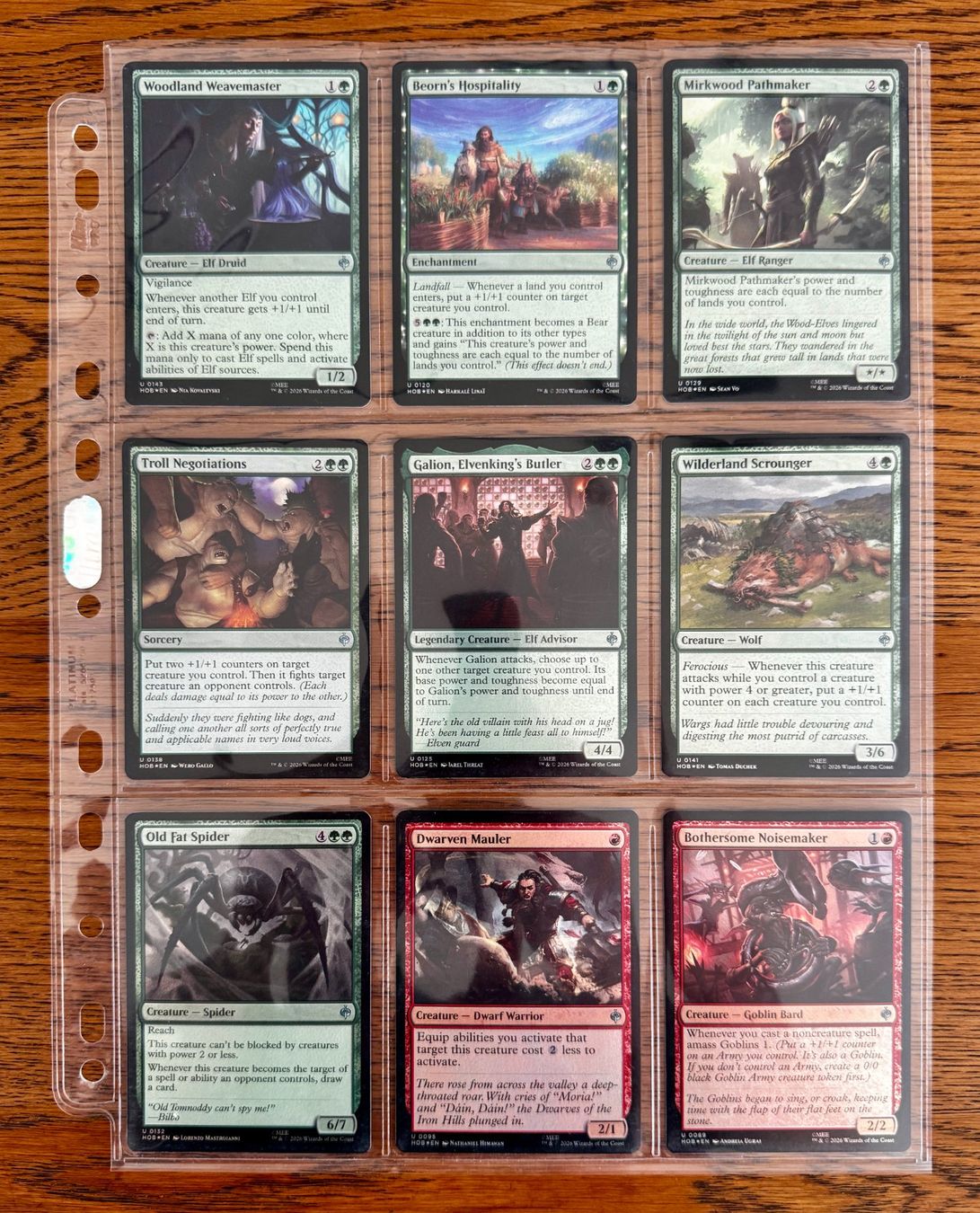 Magic The Gathering Carte collezionabili: The Hobbit Foil Uncommon Set 55/55 – Nuovo (secondo la descrizione) da Rechthalten venduto da hosme_be 1