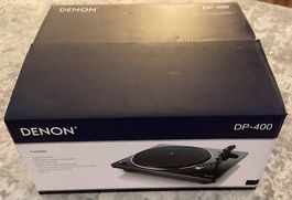 Denon DP400 Black Neu Plattenspieler