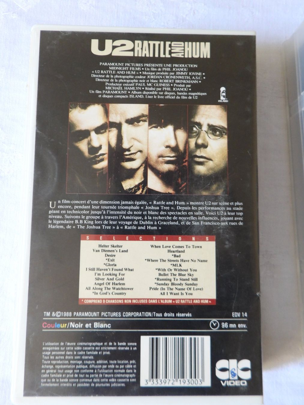 Tutti i VHS: U2 Sammlung Video Kassetten 6st – Usato da Tavannes venduto da jimananas 1