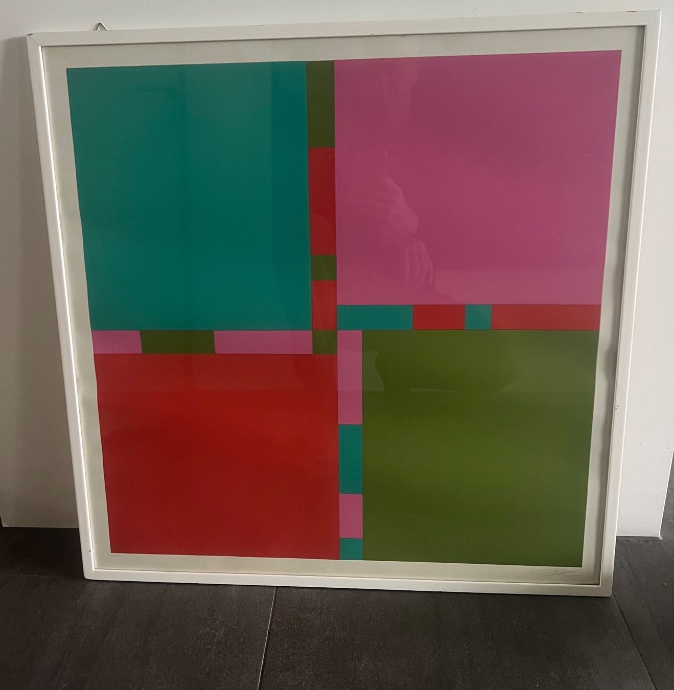 Grafica & Litografie: Richard Paul Lohse, handsigniert, nummeriert – Usato da Rain venduto da Pic-Ass 1