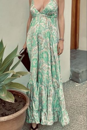 Ciao Maxikleid, Grün Sommer Kleid