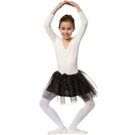 Kinder Tutu schwarz - 128 (8-9y)