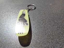 Anhänger Skatboard gelb