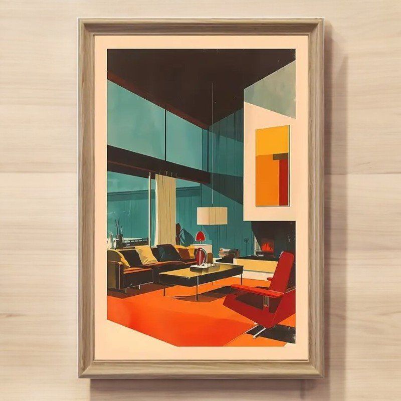 Foto & Immagini: Affiche poster mobilier vintage design eames – Nuovo e nell'imballaggio originale da Meyrin venduto da Nostalgica