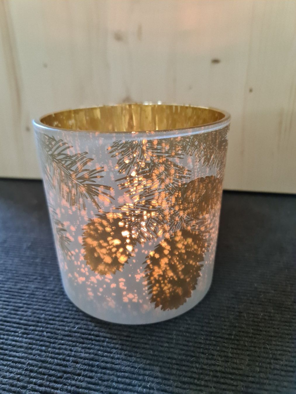 Kerzenständer: Windlicht gold/weiss, NEU – Neu (gemäss Beschreibung) aus Uster von Cruleye 6