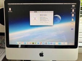 iMac mid 2007, 20" , 250 GB HD,  Memory 4 GB DDR2 SDRAM