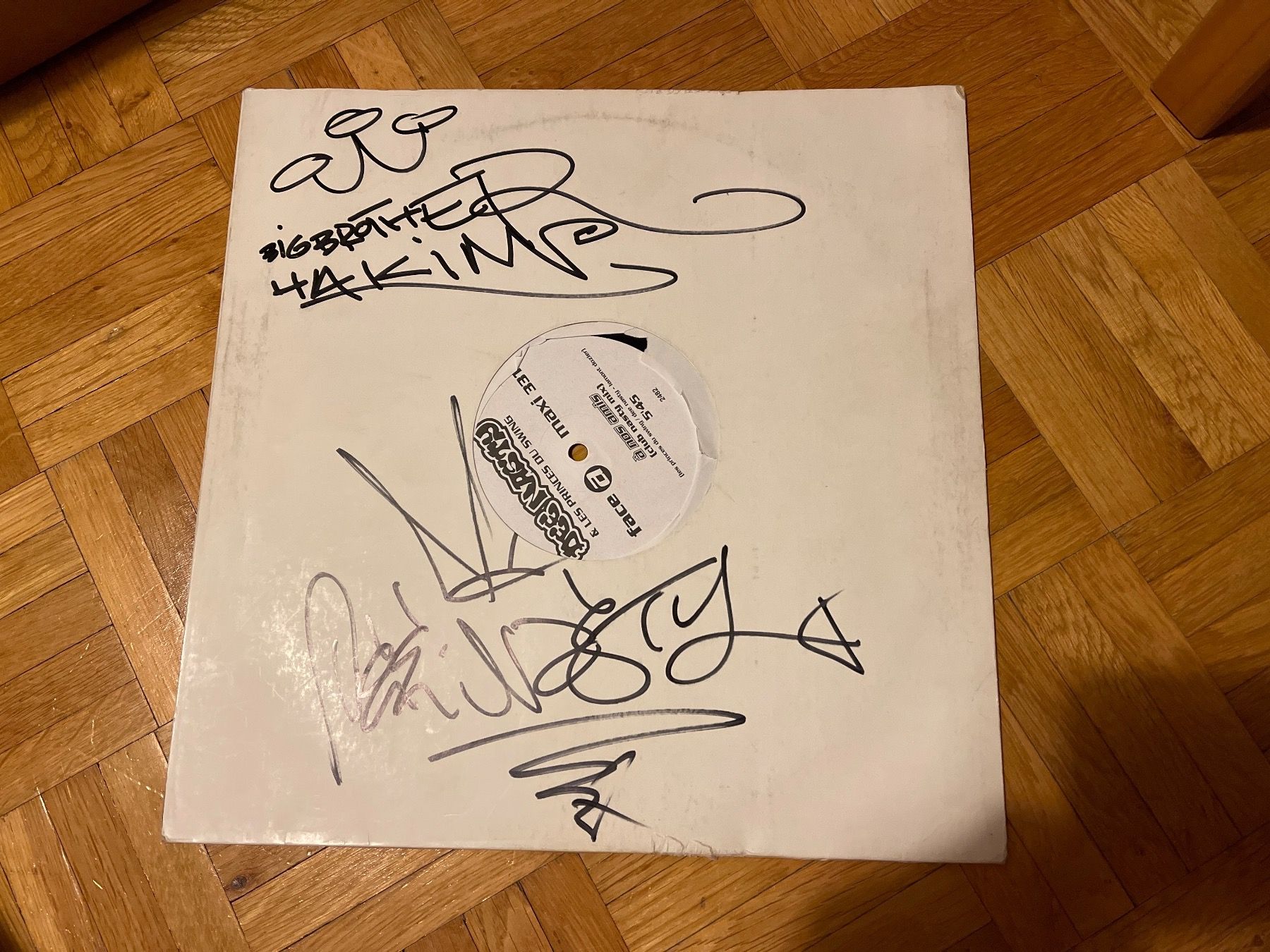 Schallplatten: vinyle dee nasty avec dédicasse. – Gebraucht aus Peseux von philstyle 1